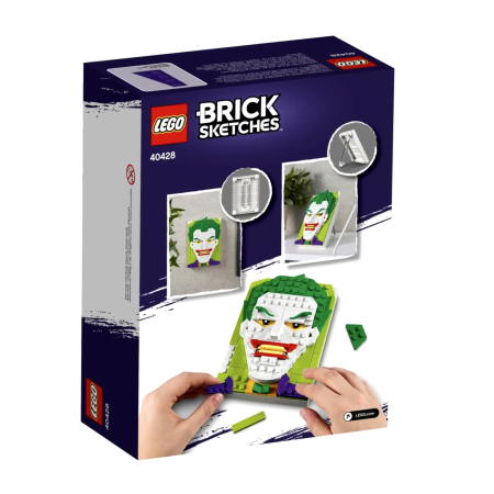 LEGO Brick Sketches 40428 The Joker DC